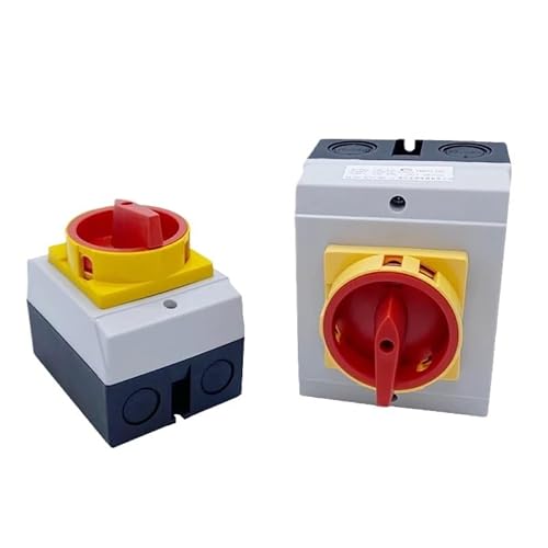 IDUTQUMW 40A Isolator Disconnect Switch YMD11-40D Padlock ON-Off 3P with Box Enclosure IP65 von IDUTQUMW