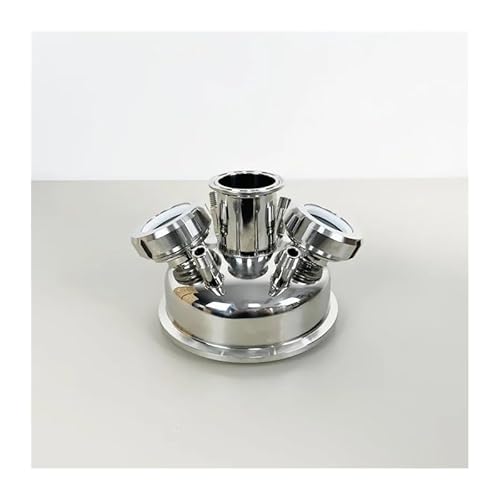 IDUTQUMW 6" OD167mm Tri-clamp Extraction Flat Cover/Cap with 2" Ferrule+2 * 1.5" Sight Glass+3 * 1/4" NPT+1/2" NPT for Extractive IDUTQUMW 6" OD167mm Tri-clamp Extraction Flat Cover/Cap with 2" Ferrule+2 * 1.5" Sight Glass+3 * 1/4" NPT+1/2" NPT for Extractive von IDUTQUMW