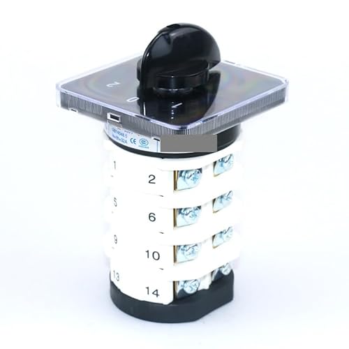 IDUTQUMW SZL9-32/4 16 Terminals 32A Transfer Used Cam Switch ON Off ON 3 Positons von IDUTQUMW