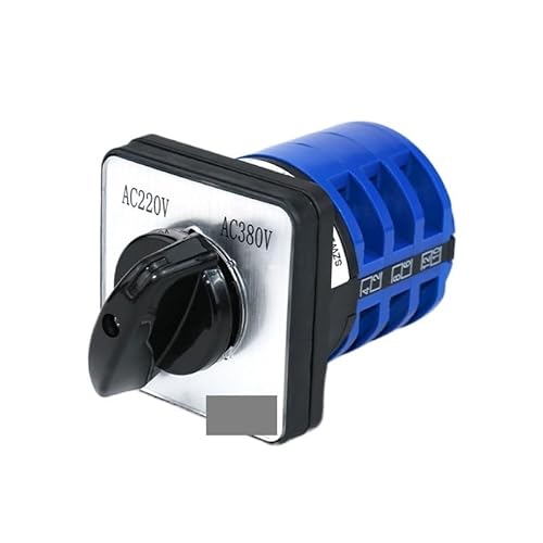 IDUTQUMW SZW26/LW26-32 660V 32A 2 Position 3 Phase 12 Terminal Screws Elecrical Rotary Cam Automatic Changeover Switch von IDUTQUMW