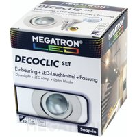 Megatron LED-Einbauspot Set 2800K dim ws MT75401 von Megaman