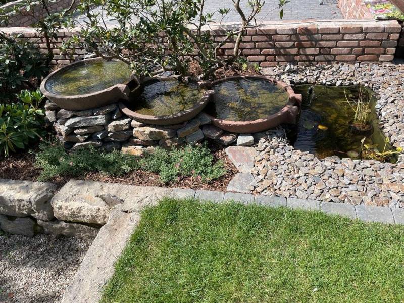 IDYL Bachlaufschale Bachlaufbecken Antik Granit aus Asien Set 2 Schalen, 2-tlg., Granit ein Naturprodukt sehr robust witterungsbeständig IDYL Bachlaufschale Bachlaufbecken Antik Granit aus Asien Set 2 Schalen, 2-tlg., Granit ein Naturprodukt sehr robust witterungsbeständig von IDYL