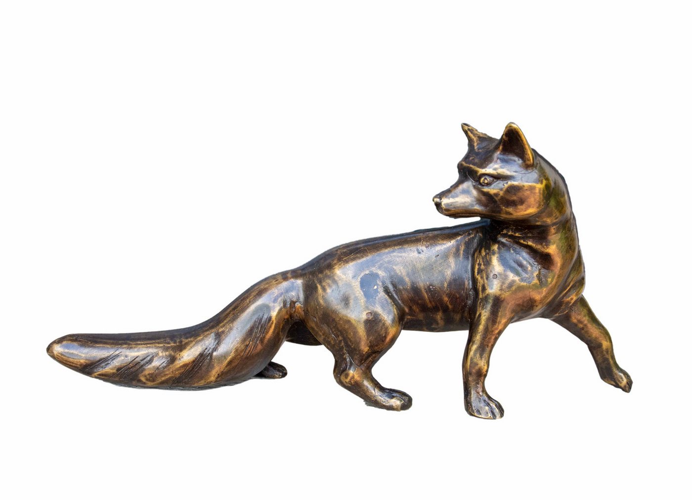 IDYL Dekofigur IDYL Bronze-Skulptur Fuchs von IDYL