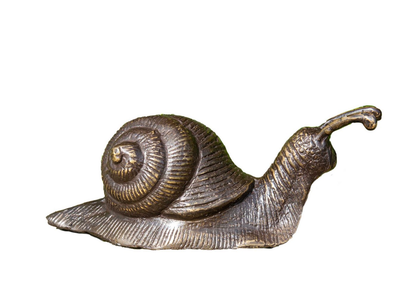 IDYL Dekofigur IDYL Bronze-Skulptur Schnecke groß gerade von IDYL