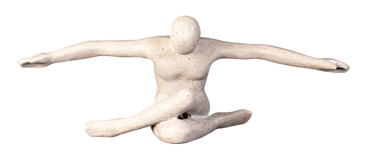 IDYL Dekofigur IDYL Sandstein-Skulptur Flying Man, Diese Figuren fallen auf durch ihre Schlichtheit und Eleganz IDYL Dekofigur IDYL Sandstein-Skulptur Flying Man, Diese Figuren fallen auf durch ihre Schlichtheit und Eleganz von IDYL