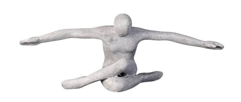 IDYL Dekofigur IDYL Sandstein-Skulptur Flying Man, Diese Figuren fallen auf durch ihre Schlichtheit und Eleganz von IDYL