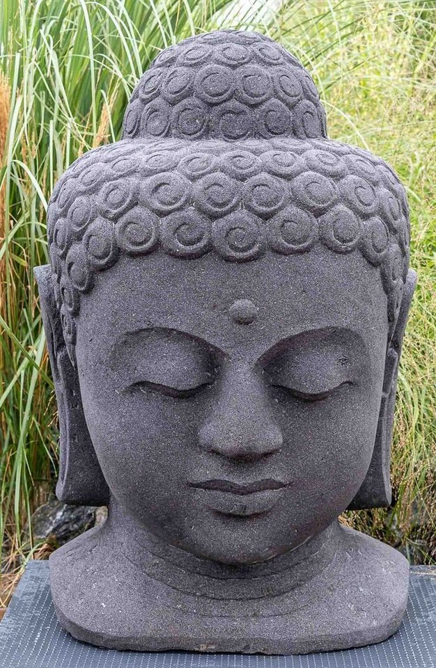 IDYL Gartenfigur Buddha, Witterungsbeständig gegen Frost, Regen und UV-Strahlung. von IDYL