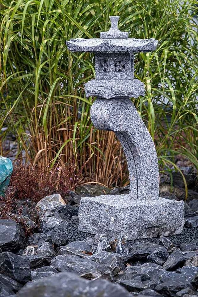 IDYL Gartenfigur Granit Rankei, Granit – ein Naturprodukt – sehr robust – witterungsbeständig gegen Frost, Regen und UV-Strahlung. von IDYL