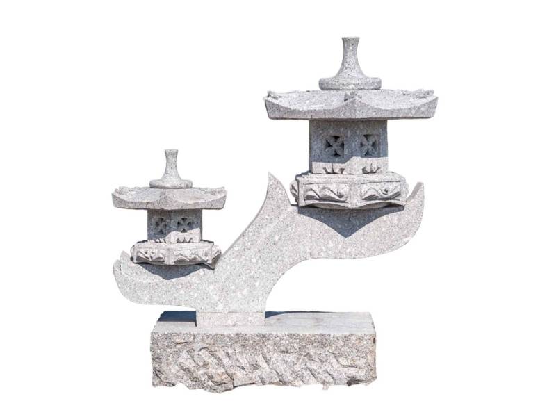 IDYL Gartenfigur Granit Rankei 2-armig, Granit – ein Naturprodukt – sehr robust – witterungsbeständig IDYL Gartenfigur Granit Rankei 2-armig, Granit – ein Naturprodukt – sehr robust – witterungsbeständig von IDYL