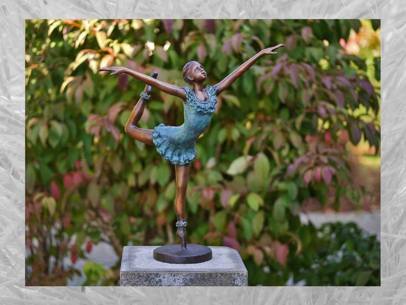 IDYL Gartenfigur IDYL Bronze-Skulptur Ballerina, Bronze von IDYL