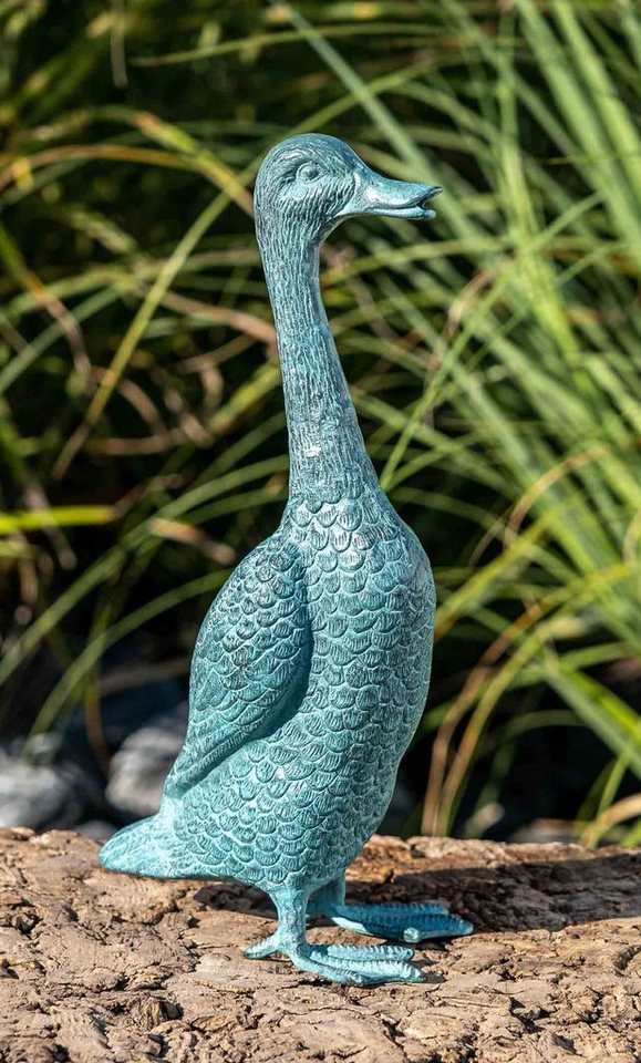 IDYL Gartenfigur IDYL Bronze-Skulptur Ente, Bronze von IDYL