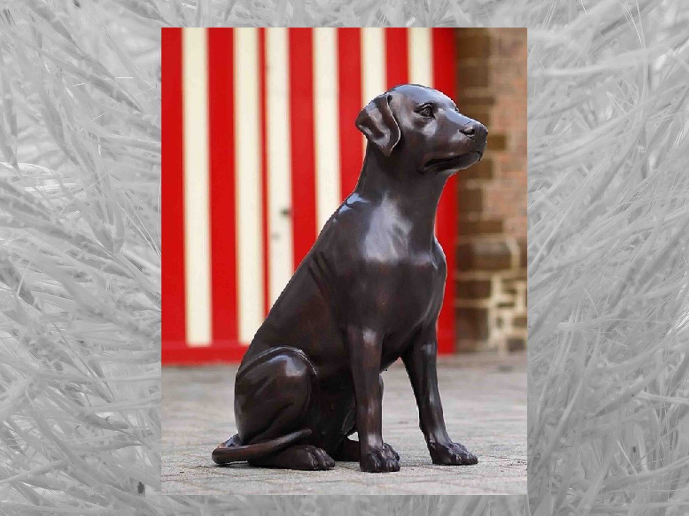 IDYL Gartenfigur IDYL Bronze-Skulptur Hund, Bronze von IDYL