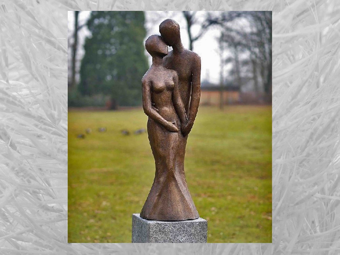 IDYL Gartenfigur IDYL Bronze-Skulptur Liebespaar, Bronze von IDYL