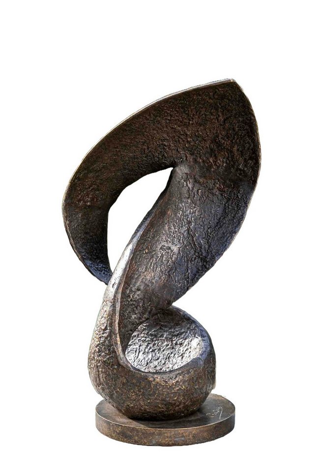 IDYL Gartenfigur IDYL Bronze-Skulptur Moderne Skulptur Wave", Bronze – sehr robust – Langlebig – witterungsbeständig gegen Frost, Regen und UV-Strahlung. Die Modelle werden in Wachsausschmelzverfahren in Bronze gegossen und von Hand patiniert." von IDYL