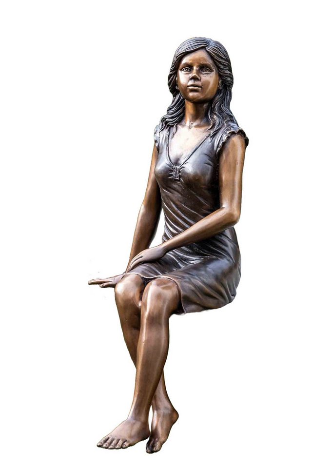 IDYL Gartenfigur IDYL Bronze-Skulptur Sitzendes Mädchen, Bronze – sehr robust – Langlebig IDYL Gartenfigur IDYL Bronze-Skulptur Sitzendes Mädchen, Bronze – sehr robust – Langlebig von IDYL
