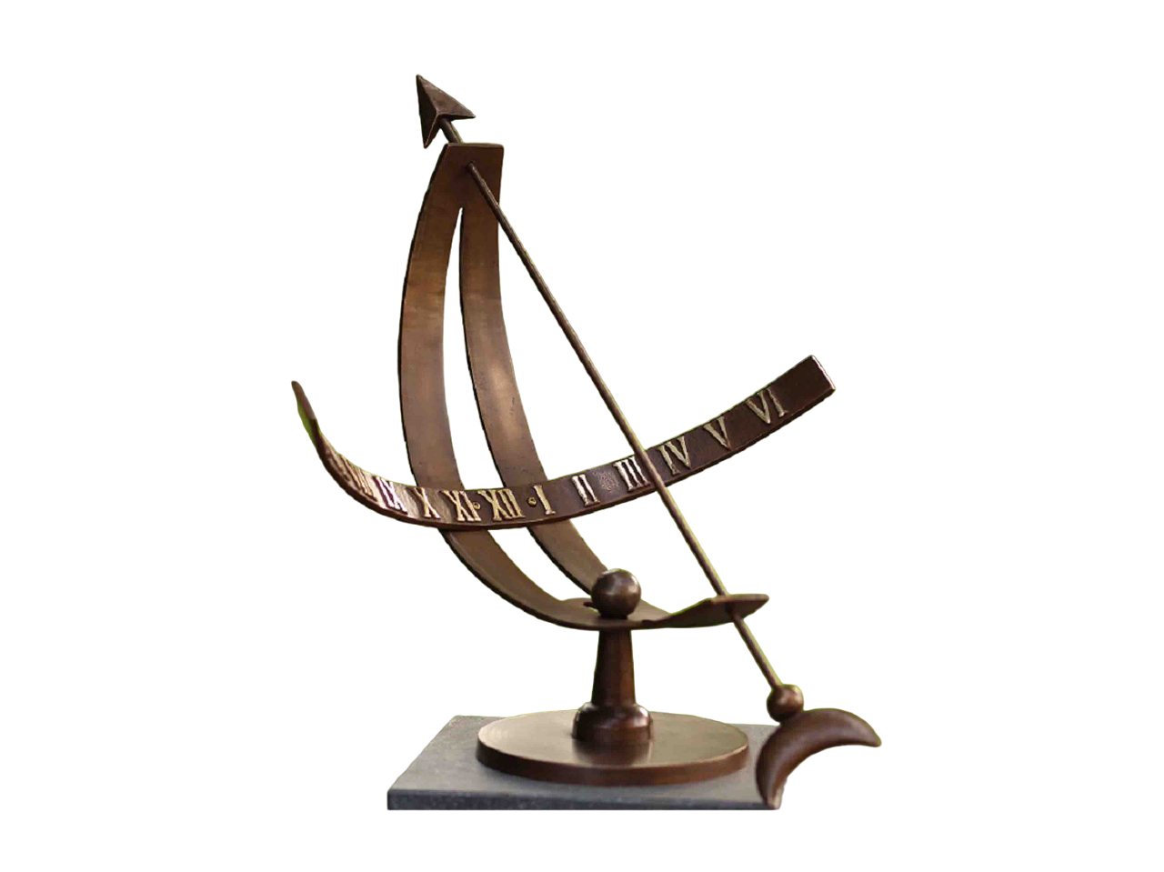 IDYL Gartenfigur IDYL Bronze-Skulptur Sonnenuhr, Bronze IDYL Gartenfigur IDYL Bronze-Skulptur Sonnenuhr, Bronze von IDYL