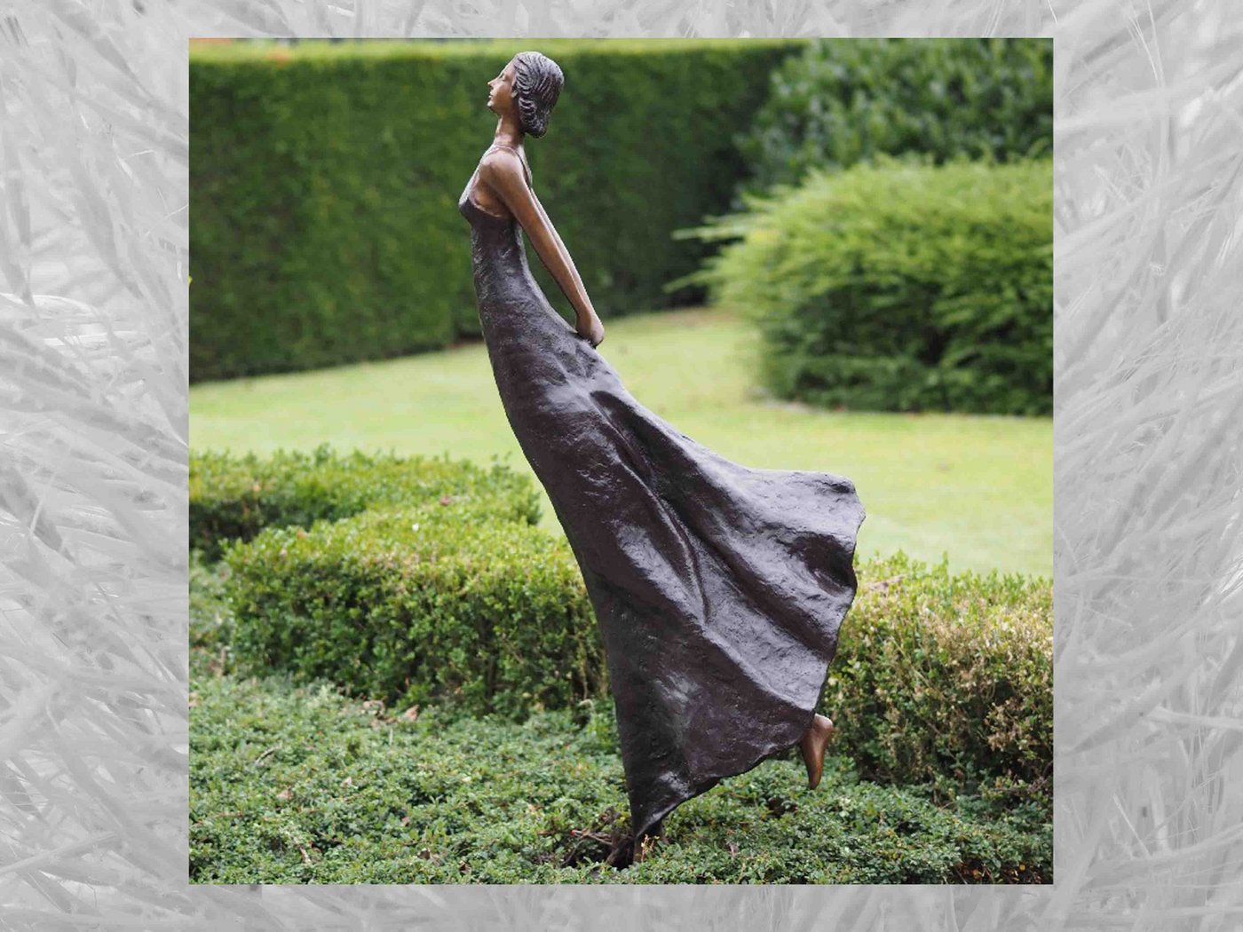 IDYL Gartenfigur IDYL Bronze-Skulptur Tanzende Frau, Bronze von IDYL