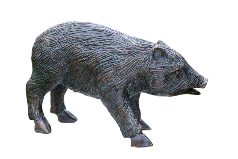 IDYL Gartenfigur IDYL Rottenecker Bronze-Skulptur Frischling links schauend, Bronze – sehr robust – Langlebig – witterungsbeständig IDYL Gartenfigur IDYL Rottenecker Bronze-Skulptur Frischling links schauend, Bronze – sehr robust – Langlebig – witterungsbeständig von IDYL