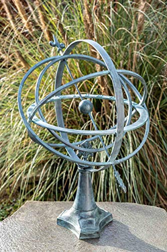 IDYL Outdoor Zeitmesser aus Bronze Sonnenuhr - hochwertig und auffällig | Nr. 0107 | 74 x 47 x 47 cm IDYL Outdoor Zeitmesser aus Bronze Sonnenuhr - hochwertig und auffällig | Nr. 0107 | 74 x 47 x 47 cm von IDYL