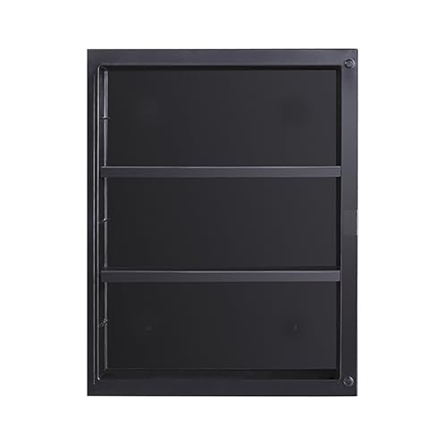 IDYLLOR Duschnische 14x18, Einbau-Medikamentenschrank ohne Spiegel, 304 Edelstahl Badezimmer Aufbewahrungsschrank mit Ablage, wasserdichte Wandnische für Badezimmer in Mattschwarz IDYLLOR Duschnische 14x18, Einbau-Medikamentenschrank ohne Spiegel, 304 Edelstahl Badezimmer Aufbewahrungsschrank mit Ablage, wasserdichte Wandnische für Badezimmer in Mattschwarz von IDYLLOR