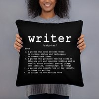Schriftsteller Definition Kissen, Schreibzitat Zitat Schreibkissen, Schreibkissen von IDefineMeProject