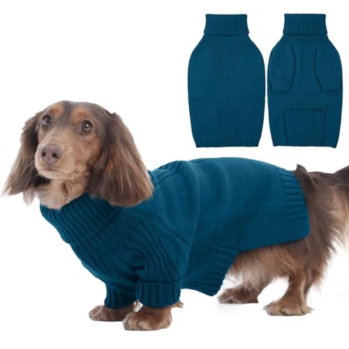 IECOii Violett, extra großer Hundepullover, Warmer Wintermantel für große Hunde von IECOii