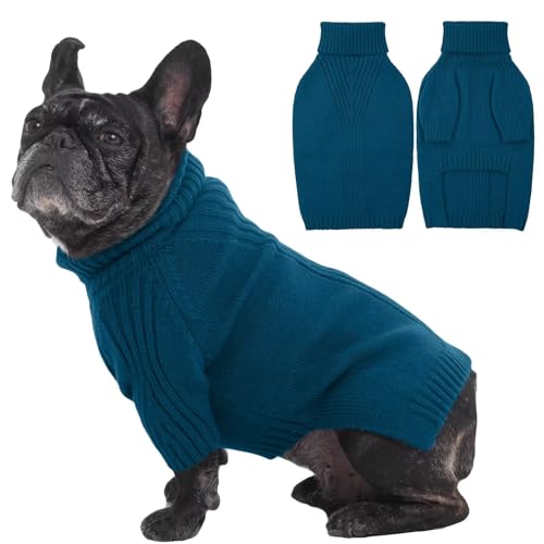 IECOii Violett, extra großer Hundepullover, Warmer Wintermantel für große Hunde von IECOii