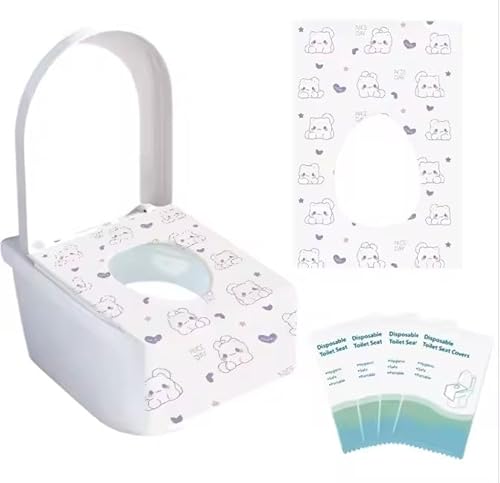 IEGI 20 Stück Einweg Toilettenauflage für Kinder, Toilette Auflage Sitzbezug WC-Sitz Matte Toilettenpapier für Einkaufszentren, Krankenhaus, Büro, Einweg Toilettensitzbezug IEGI 20 Stück Einweg Toilettenauflage für Kinder, Toilette Auflage Sitzbezug WC-Sitz Matte Toilettenpapier für Einkaufszentren, Krankenhaus, Büro, Einweg Toilettensitzbezug von IEGI