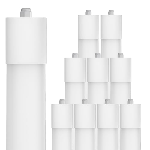 IEGLED 10er Pack LED Feuchtraumleuchte 120CM, 36W 4000LM Deckenlampe 4000K Neutralweiß, Lampe Feuchtraumlampe IP65, LED Röhre 120CM als Wannenleuchte, Schlafzimmerlampe von IEGLED