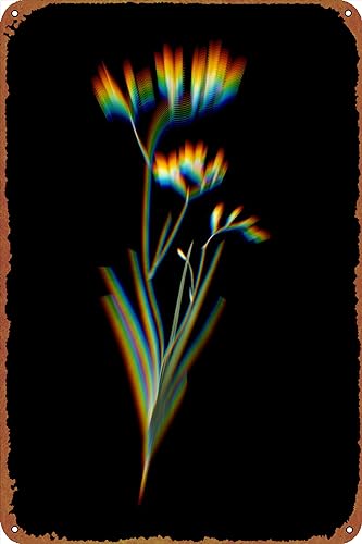 IEITB Prisma Freesie Blumen Kunstposter Metalldose Logo Vintage Metallposter Familie Club Bar Café Schlafzimmer Wanddekoration Geschenk 20,3 x 30,5 cm IEITB Prisma Freesie Blumen Kunstposter Metalldose Logo Vintage Metallposter Familie Club Bar Café Schlafzimmer Wanddekoration Geschenk 20,3 x 30,5 cm von IEITB