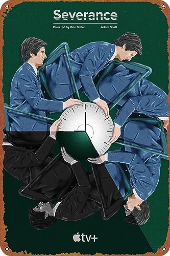 IEITB Severance Poster, Metallblech-Logo, Vintage-Metallposter, Familie, Club, Bar, Café, Schlafzimmer, Wanddekoration, Geschenk, 20,3 x 30,5 cm von IEITB