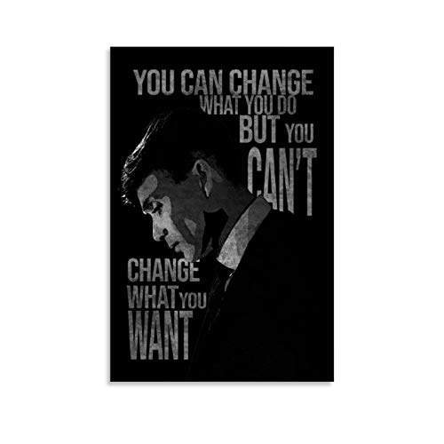 IEJDA Inspirierende Poster Thomas Shelby Leinwand-Kunst-Poster und Wandkunstdruck, modernes Familienschlafzimmer, 60 x 90 cm von IEJDA