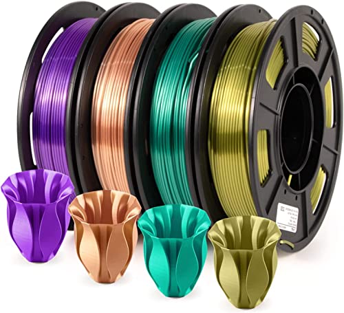 IEMAI 3D Drucker Filament PLA Seide B 250g x 4 von IEMAI