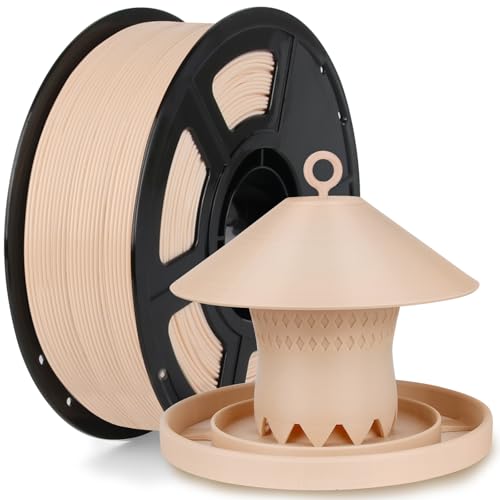 IEMAI ASA Filament 1.75mm 1Kg, 3D Drucker Filament ASA Creme Weiß, Sonnen- und witterungsbeständig sowie hochtemperaturbeständig, Maßgenauigkeit+/-0,02mm von IEMAI