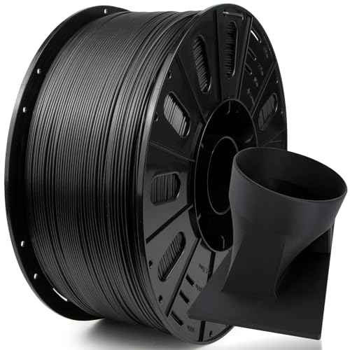 IEMAI ASA Filament 1.75mm 2.5Kg, ASA mit 20% Kohlenstofffaser, 3D Drucker Filament ASA CF, Hochfest Wetterbeständig, ASA 1.75mm, Maßgenauigkeit +/- 0.02 mm von IEMAI