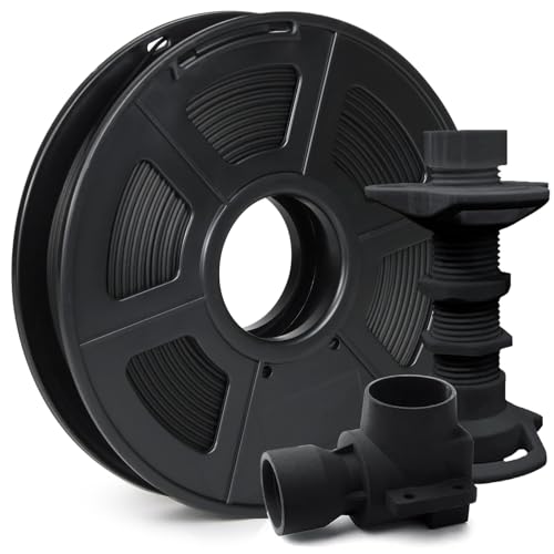 IEMAI Nylon Kohlefaser 3D Drucker Filament - Hohe Festigkeit PA6-CF Carbon Fibre 1.75 mm - Geringe Wasseraufnahme, 500g Spule IEMAI Nylon Kohlefaser 3D Drucker Filament - Hohe Festigkeit PA6-CF Carbon Fibre 1.75 mm - Geringe Wasseraufnahme, 500g Spule von IEMAI
