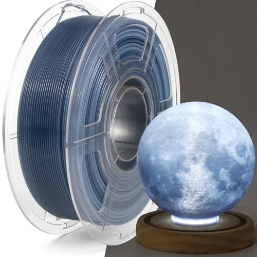 IEMAI PETG Filament 1.75mm, Durchscheinend PETG Indigo Blau Weiß 1Kg, Regenbogen PETG High Speed 3D Drucker Filament, PETG 1.75mm, Maßgenauigkeit +/- 0,02 mm IEMAI PETG Filament 1.75mm, Durchscheinend PETG Indigo Blau Weiß 1Kg, Regenbogen PETG High Speed 3D Drucker Filament, PETG 1.75mm, Maßgenauigkeit +/- 0,02 mm von IEMAI
