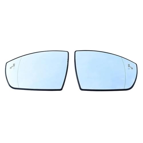 Außenspiegel Glas Ersatz Für F&ord Für KUGA II 2013 2014 2015 2016 2017 2018 2019 Beheizter Rückspiegel Mit Toter-Winkel-Warnung Seitenspiegelglas Konvexer Flügel Ersatzspiegel(Links und rechts) von IENQBVL