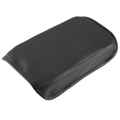 IENQBVL Auto Mittelkonsole Abdeckung Für Armlehnenkasten Der Mittelkonsole Für Hyundai Für Tucson NX4 2021-2023 Kratzfester Kunstlederschutz Für Den Innenraum Mittelarmlehne Box(Schwarz) von IENQBVL