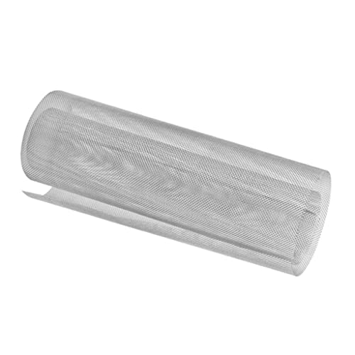 IEOWY Edelstahlgewebe 304 Edelstahlgewebe, Filternetz Metallfront Reparatur Fix Mesh Filtration Gewebtes Drahtsiebblatt Siebfilter (Size : 30Mesh 15x15cm 3pcs) von IEOWY