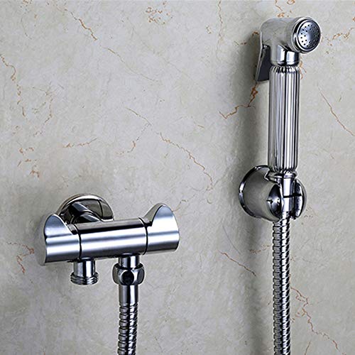 Mischbatterie Clean Body Bidet Flusher Kleine Düse Private Teilewaschanlage Ganz Bronze Druckbeaufschlagung Toilette Spritzpistole Anzug Reinigung Arsch Verdicken Ein Einlass Und Zwei Auslassventile von IEOWY