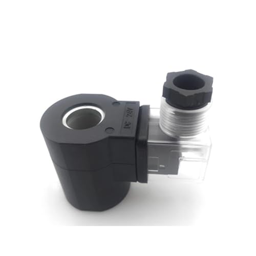Hydraulische Magnetventilspule Innenloch 14mm Höhe 51mm AC220V AC110V DC24V DC12V(DC12) von IEUMJNAT