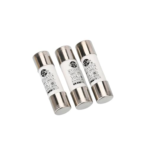 IEUMJNAT 20 Stück Sicherung R016 14 * 51 RT18 RT14 AC380V 1A 2A 3A 4A 5A 6A 8A 10A 12A 16A 20A 25A 32A 40A 50A 63A (20A)) von IEUMJNAT