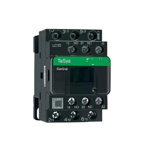 IEUMJNAT Dreipoliges AC-Schütz AC LC1D09A AC LC1D18A 24 V 48 V 110 V 220 V 380 V(48v,AC LC1D09A) von IEUMJNAT
