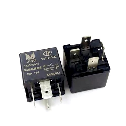 IEUMJNAT Kfz-Relais 373509002, 12 V Gleichstrom, 12 V, 12 V, 40 A, 4-polig, automatisches Relais (5 Stück) von IEUMJNAT