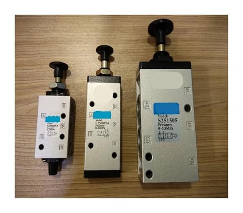 Pneumatische Komponenten Zwei Fünf-Wege-Handventil Push-Pull-Ventil S250805A S251505 S251005 S250805 S250605 S250605A(S250805) von IEUMJNAT