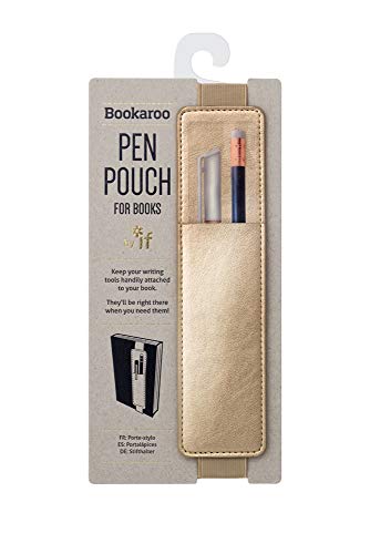 Bookaroo Pen Pouch - Gold von IF