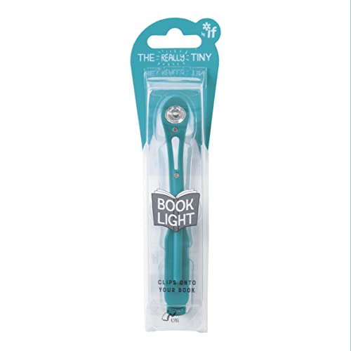IF Really Tiny Book Light (Blue) – Compact Reading Lights for Books in Bed – Flexible Book Light Clip On – A Great Book Lamp with Batteries Included von IF