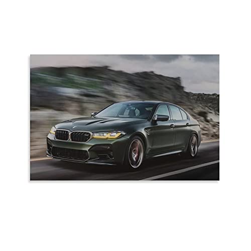 IFER BMW 5er Serie M5 Poster Wandkunst Wohnzimmer Schlafzimmer Modern 60 x 90 cm von IFER