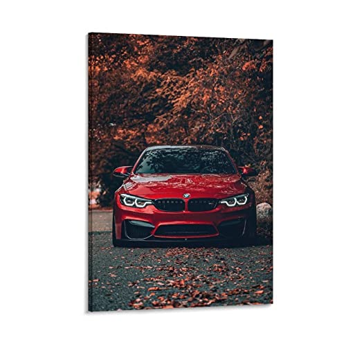 Auto-Poster BMW M4, Leinwand-Kunst, Poster und Wandkunst, Bilddruck, modernes Familien-Schlafzimmer, Dekoration, Poster, 40 x 60 cm von IFER